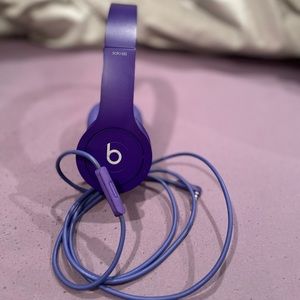 Purple Beats By Dr. Dre Solo HD Headphones